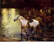 unknow artist Classical hunting fox, Equestrian and Beautiful Horses, 034. oil painting picture wholesale